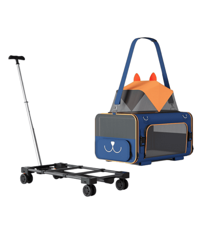 pet carrier with wheels