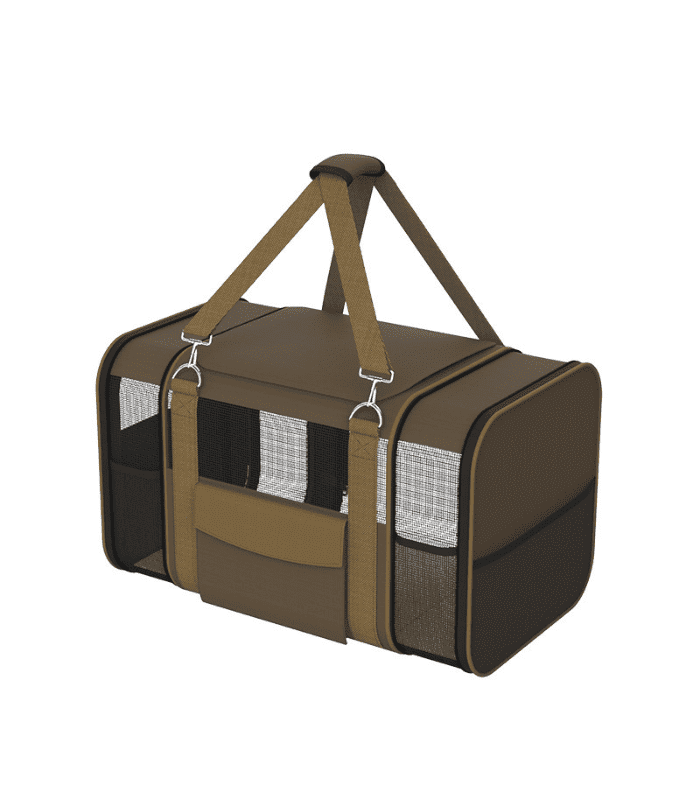 Handheld pet travel carrier