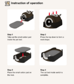 operation of cat bed