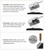 advantage of Cat Litter Scoop