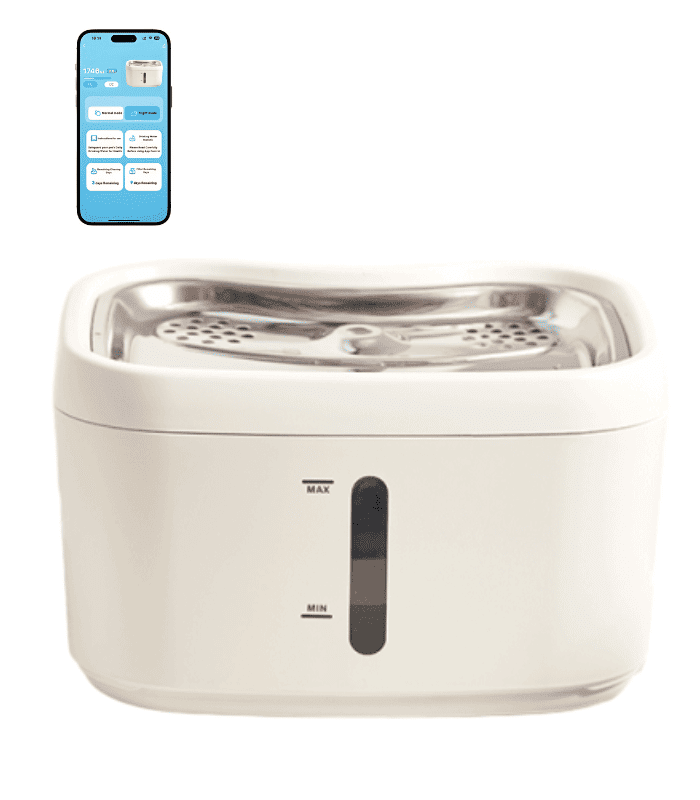 cat drinking fountain 2.5L app
