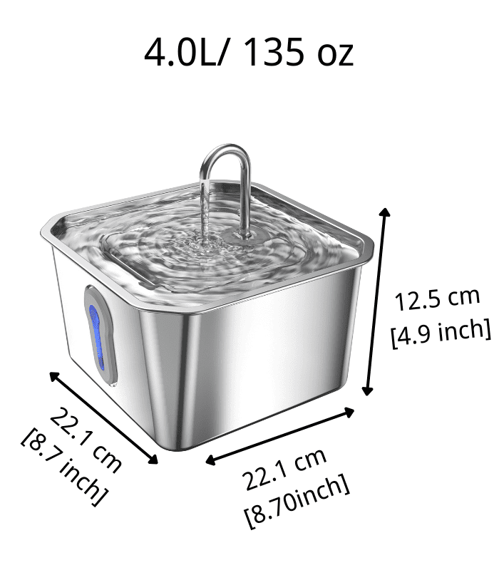 automatic pet water fountain