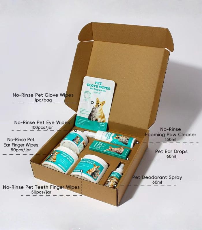 Pet Grooming and Pampering Gift Set