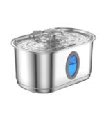 dog drinking fountain