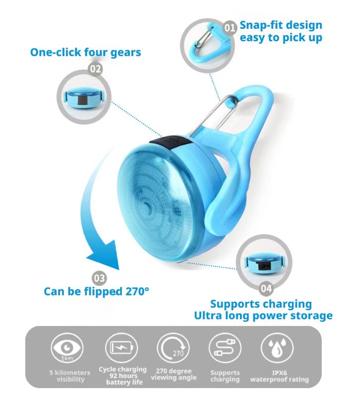 LED Dog Collar Light