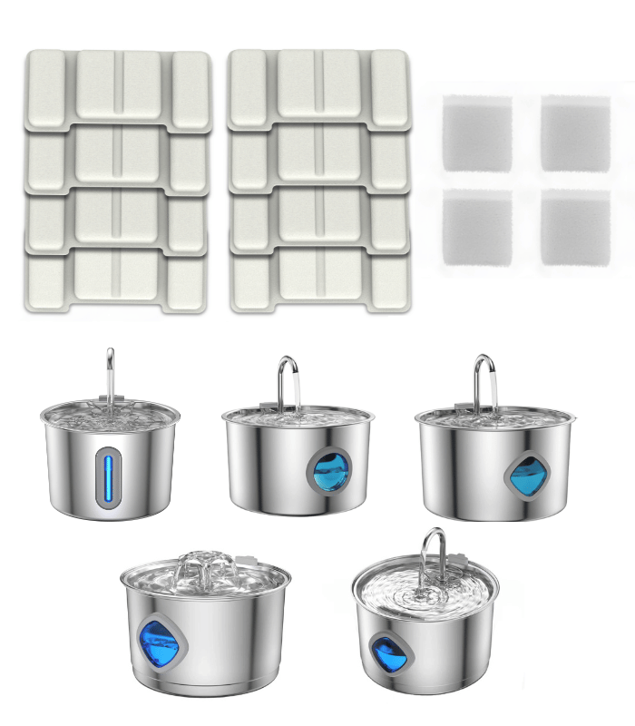 Pet Water Fountain Replacement Filter Set