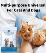 Rinse-Free Pet Cleaning Gloves