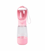 3-in-1 Dog Cat Water Bottle Food Feeder Poop Dispenser