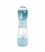 3-in-1 Dog Cat Water Bottle Food Feeder Poop Dispenser