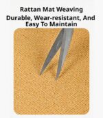 Rattan Cooling Pet Mat