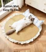 Rattan Cooling Pet Mat